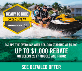 Sea-Doo® Ready To Ride Sales Event
